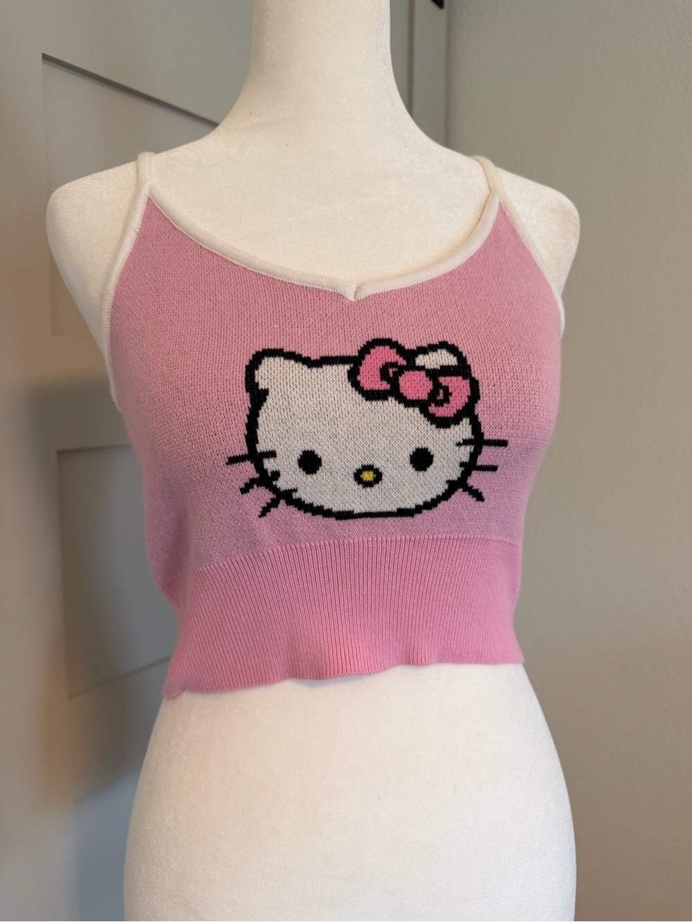Hello Kitty Knit Crop Tank - Picture 6 of 7
